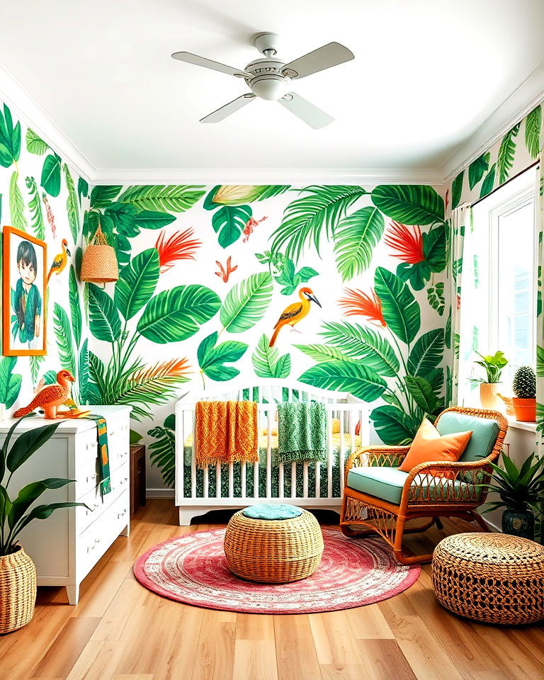 tropical oasis for welcoming environment