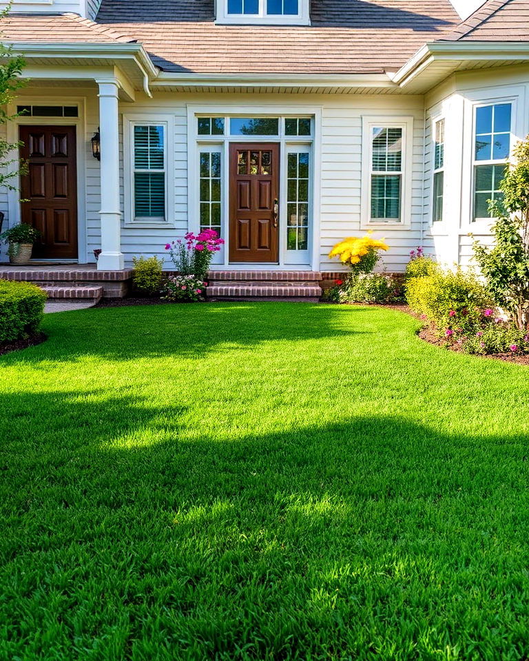 turf for front yard curb appeal to add charm