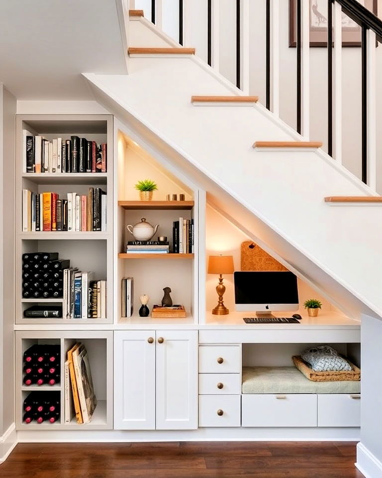 under stair space storage