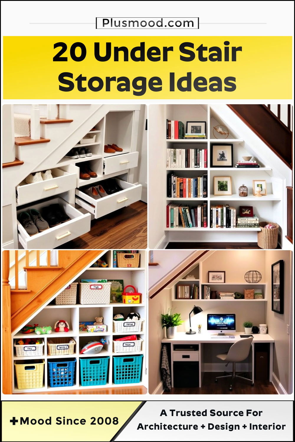 under stair storage ideas and inspiration