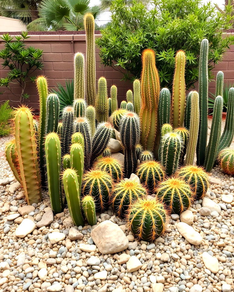 unique cactus garden