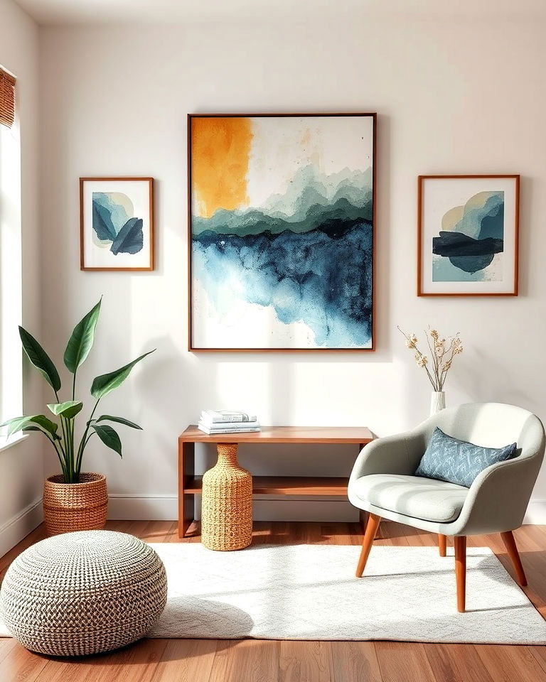 unique custom artwork for therapist office
