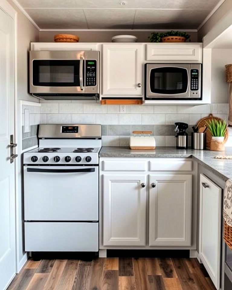 upgrade mobile home appliances