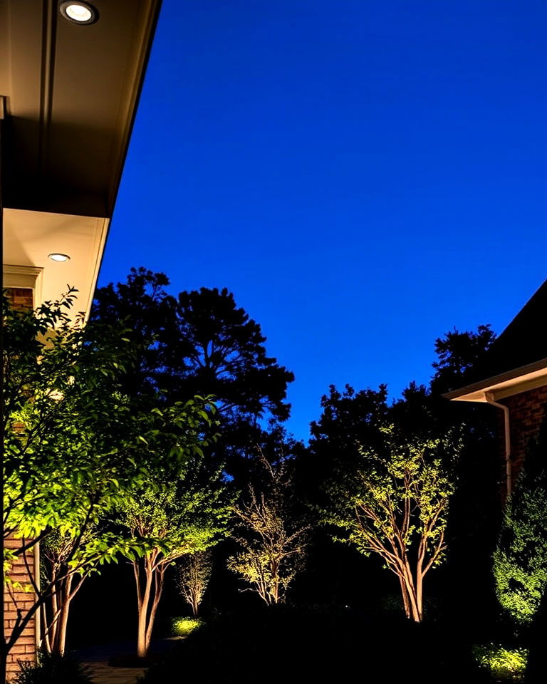 uplighting for landscaping features