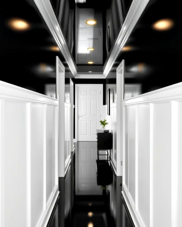 use high gloss finishes