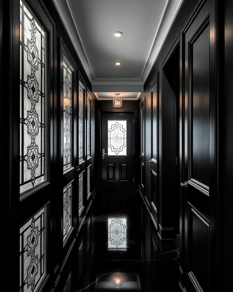 use patterned glass