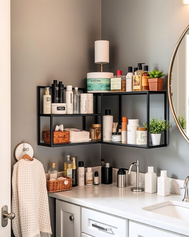utilize corner space efficiently