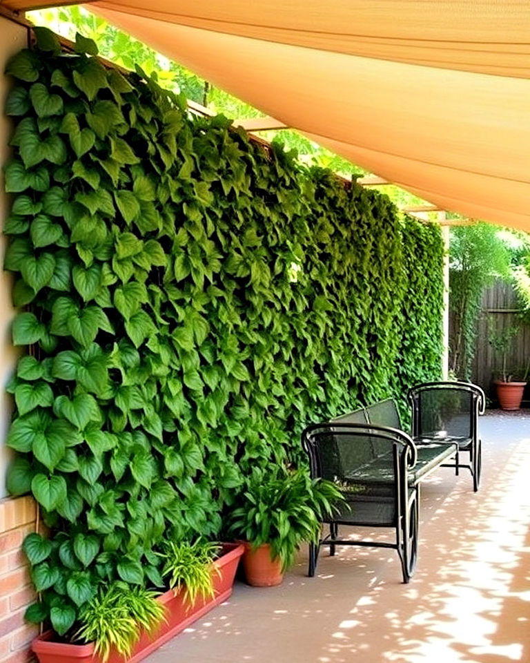 vertical garden wall