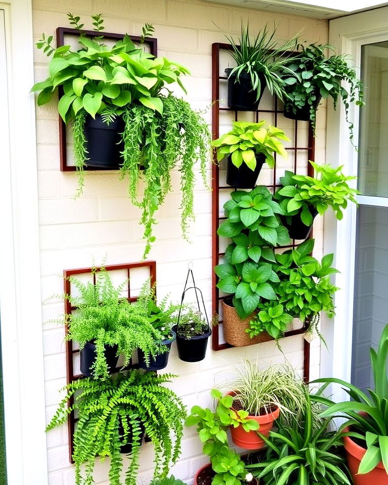 vertical wall planters