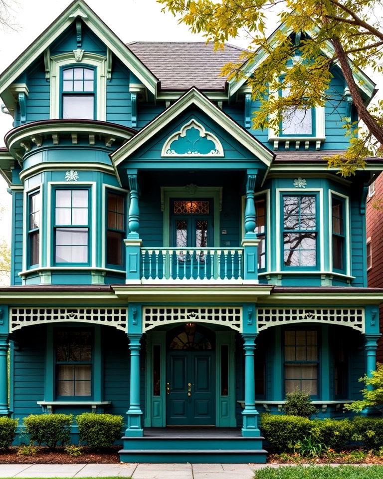victorian teal