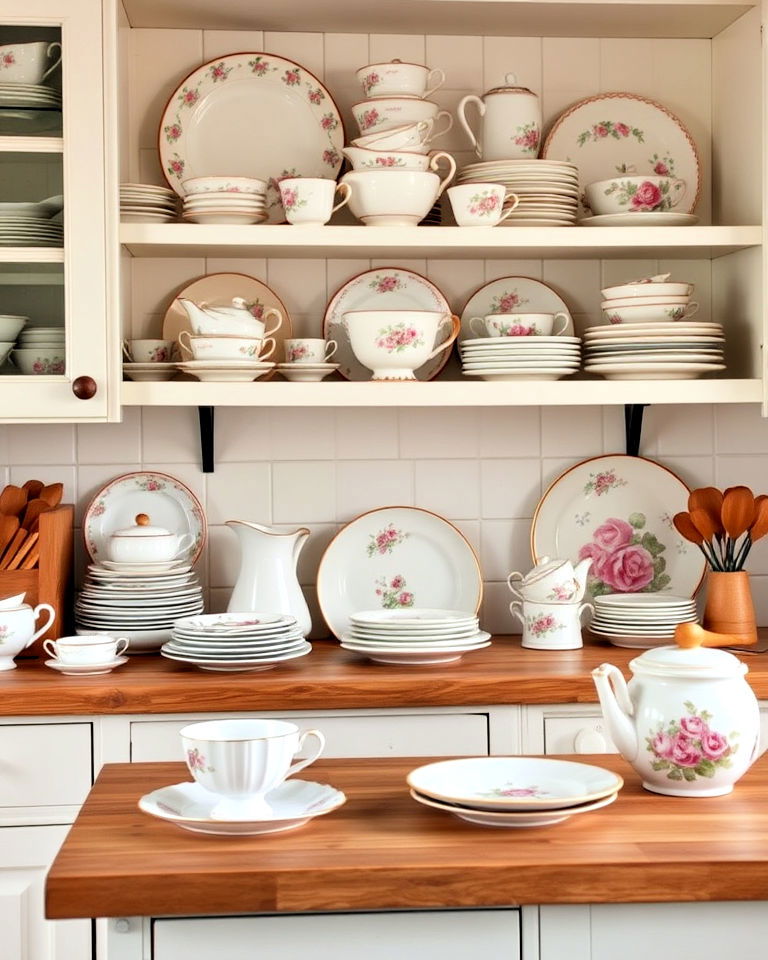 vintage crockery