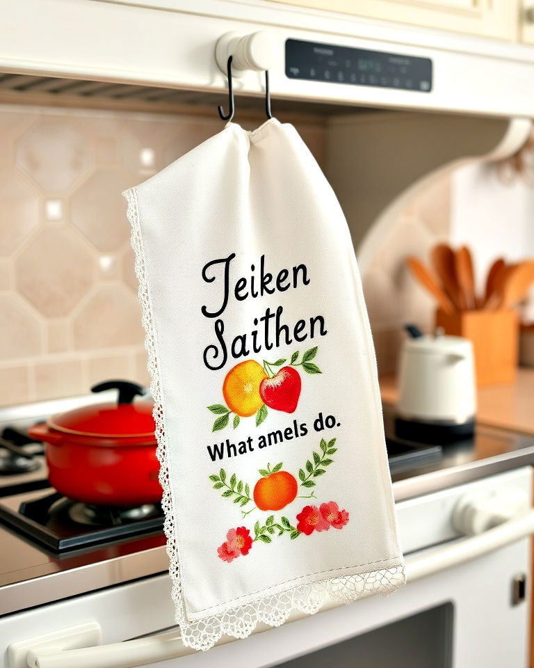 vintage tea towels