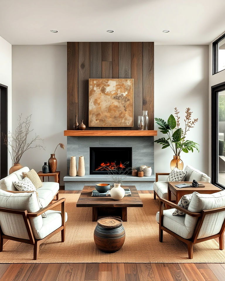 wabi sabi aesthetic organic interior design