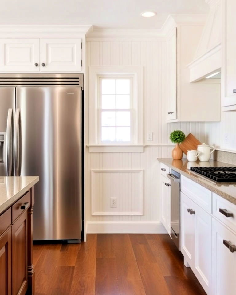 wainscoting and wall paneling
