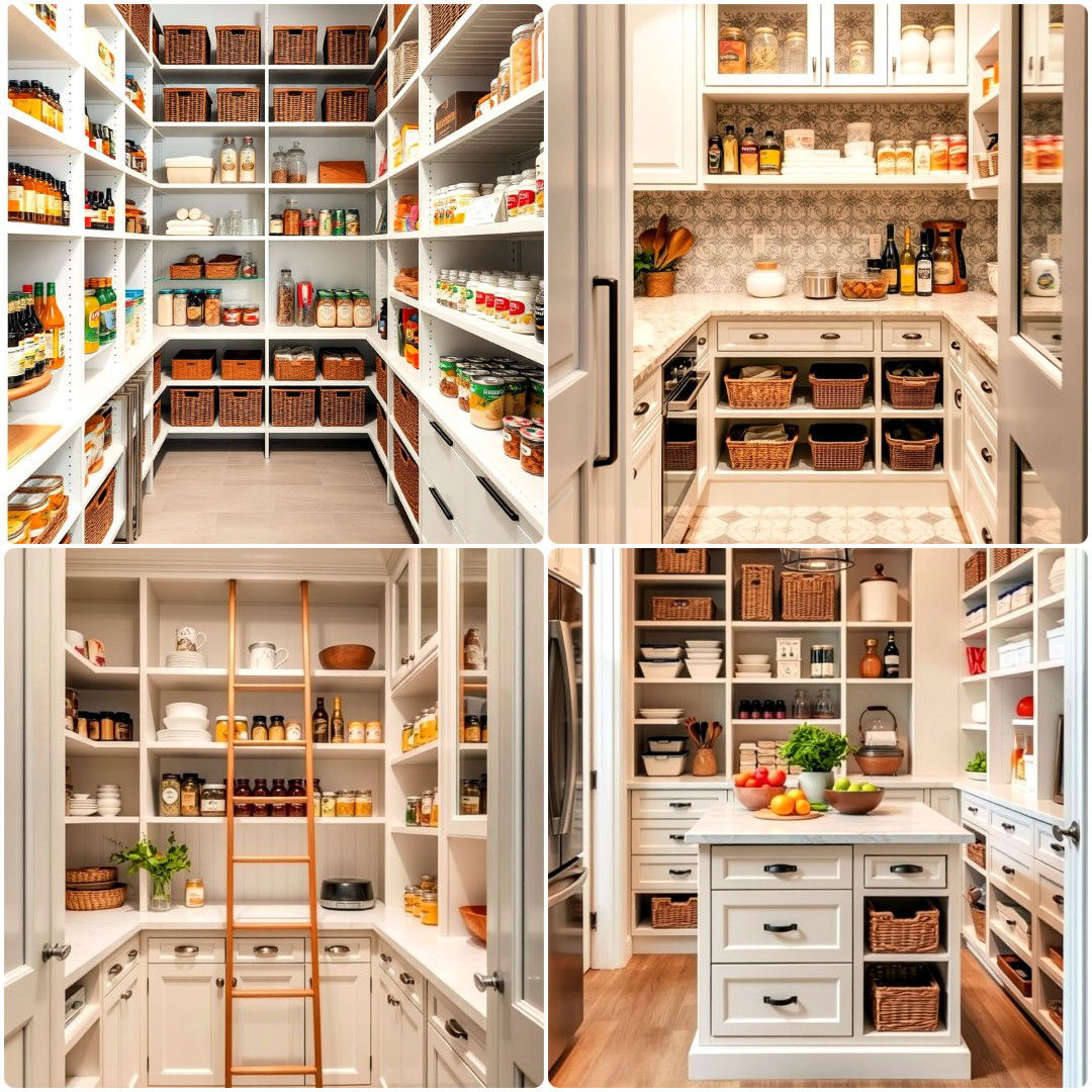 40 Walk-In Pantry Ideas for An Organized Kitchen