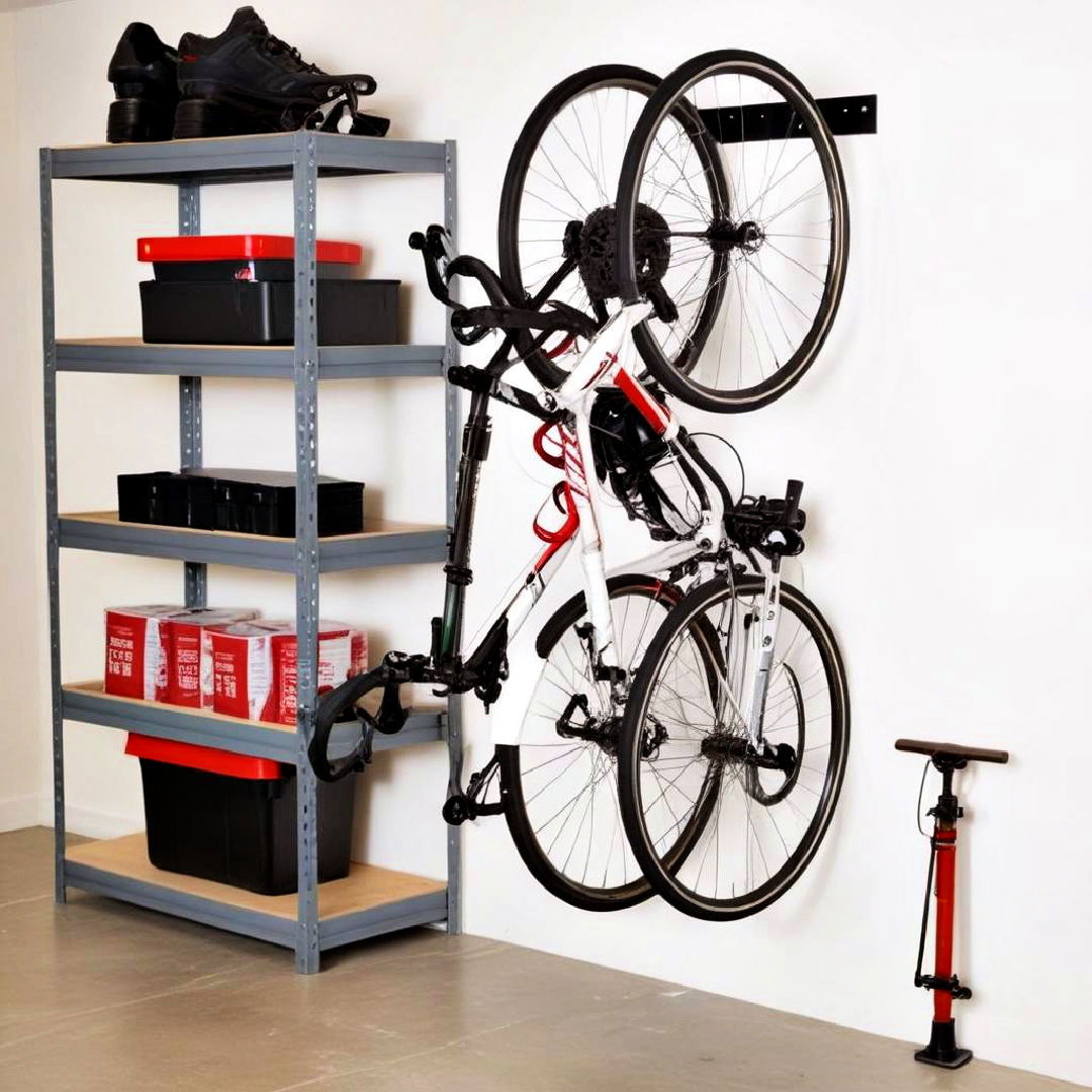 wall mounted bike storage rack