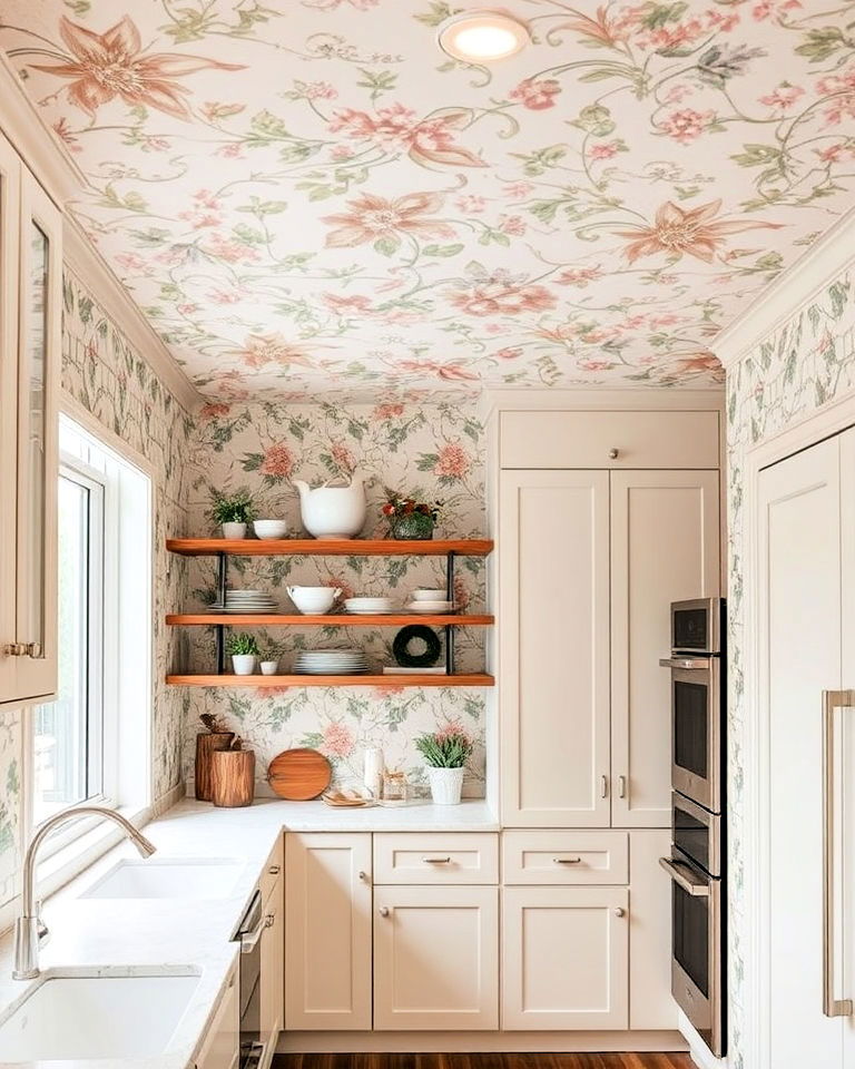 wallpaper for a touch of pattern