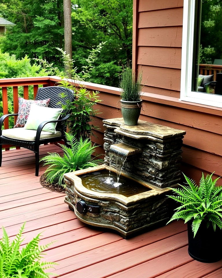 water feature accent
