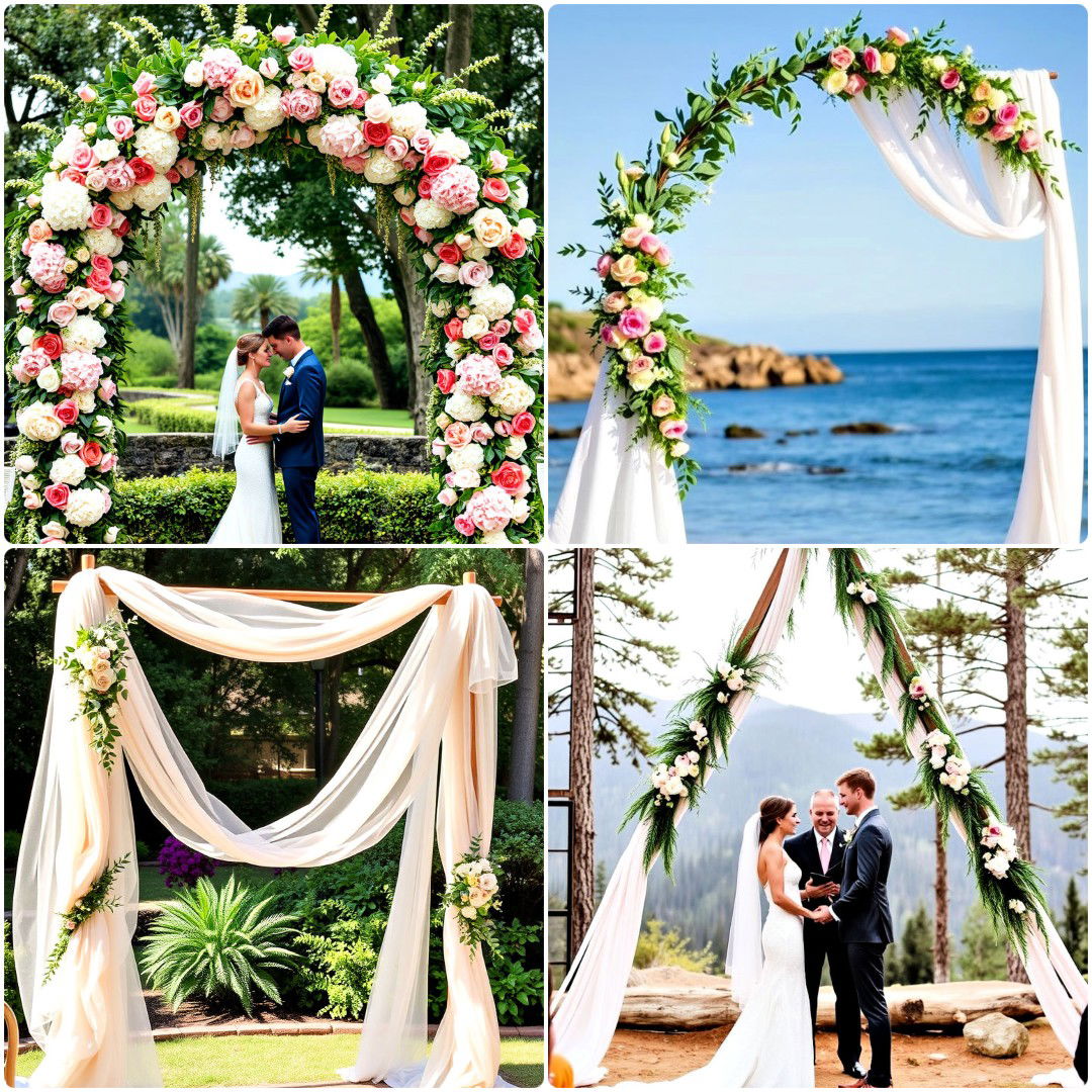 40 Wedding Arch Ideas for Your Big Day