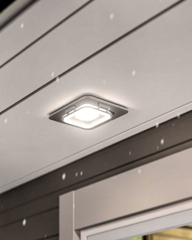wet rated soffit lights for durability
