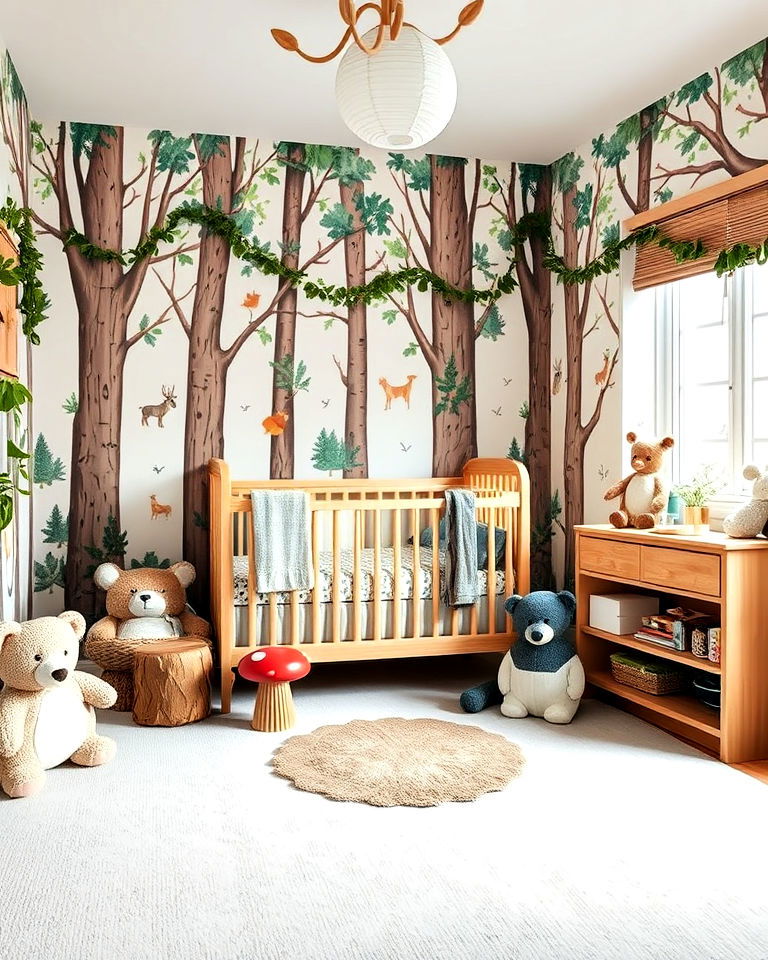 whimsical woodland decor idea