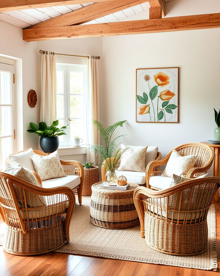wicker and rattan furniture