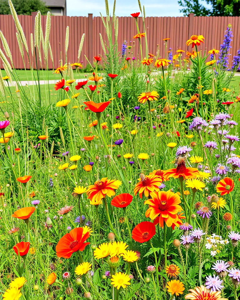 wildflower meadow xeriscape garden
