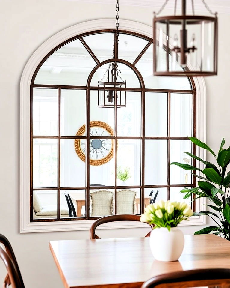 windowpane mirror