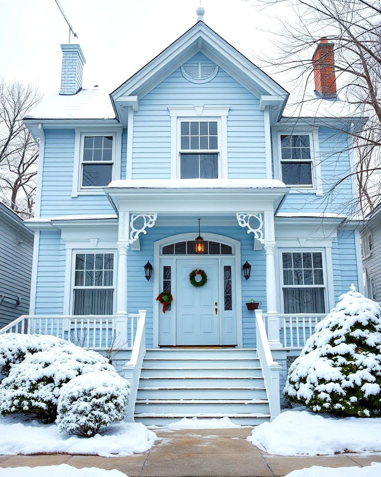 winter blue