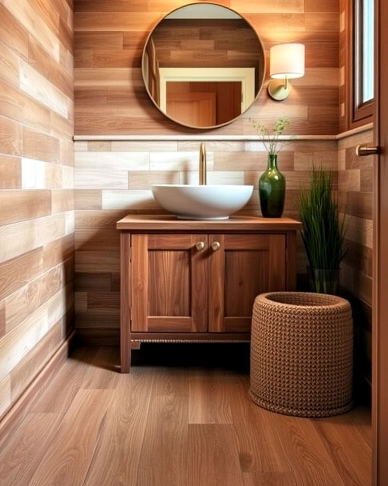 wood look porcelain tiles