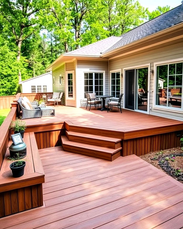 wraparound ground deck