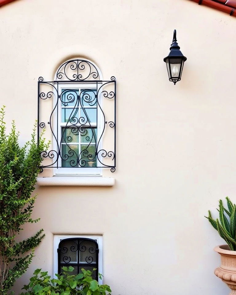 wrought iron elements