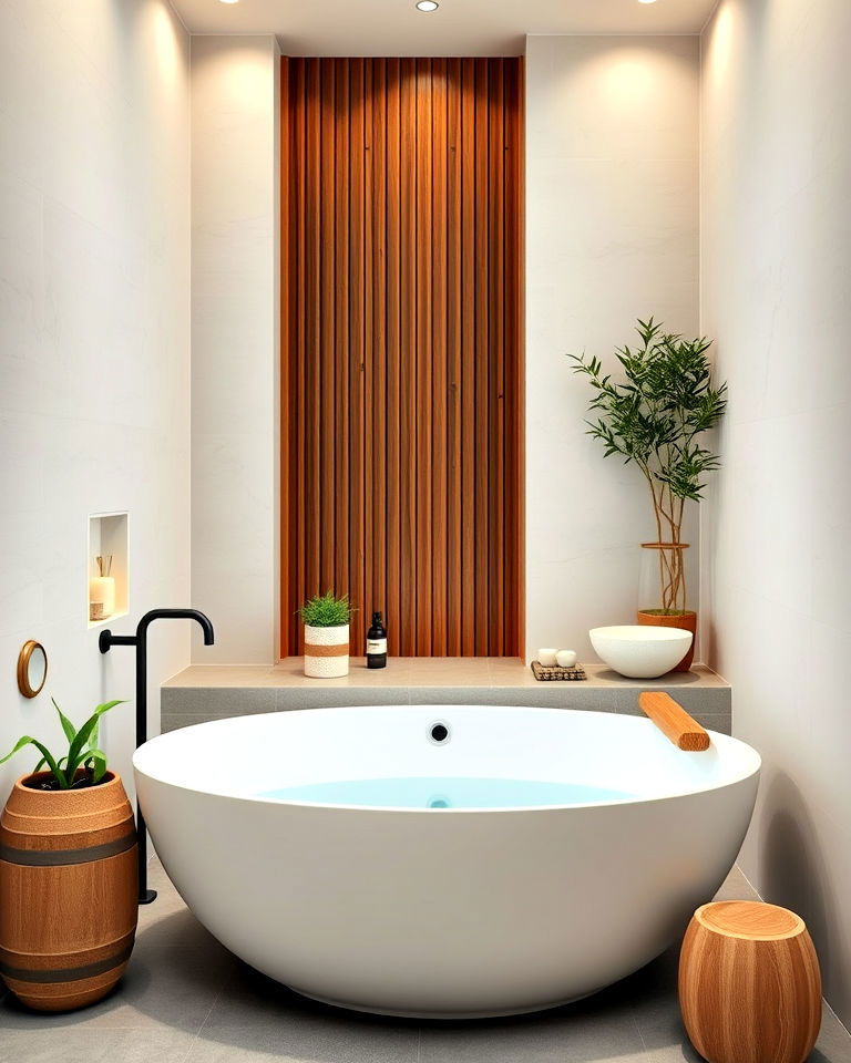 zen inspired bathrooms for serenity