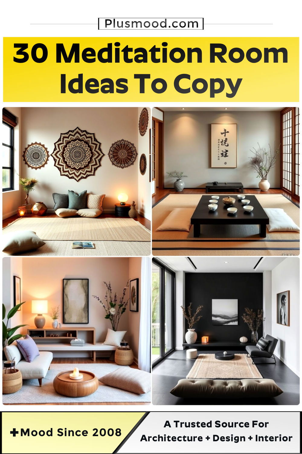 meditation room ideas and inspiration