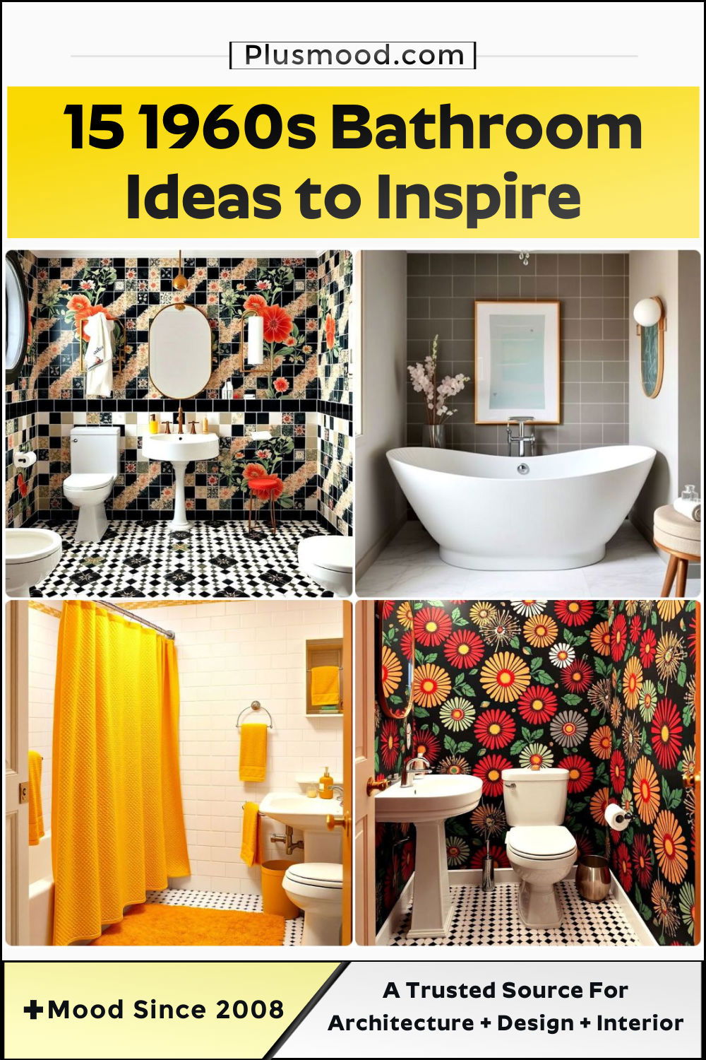 1960s bathroom design ideas
