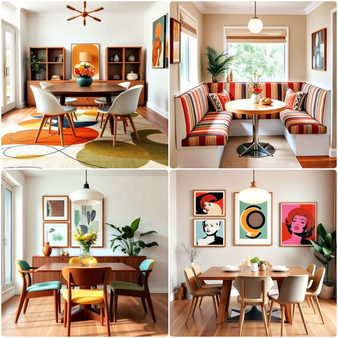 1960s dining room design ideas