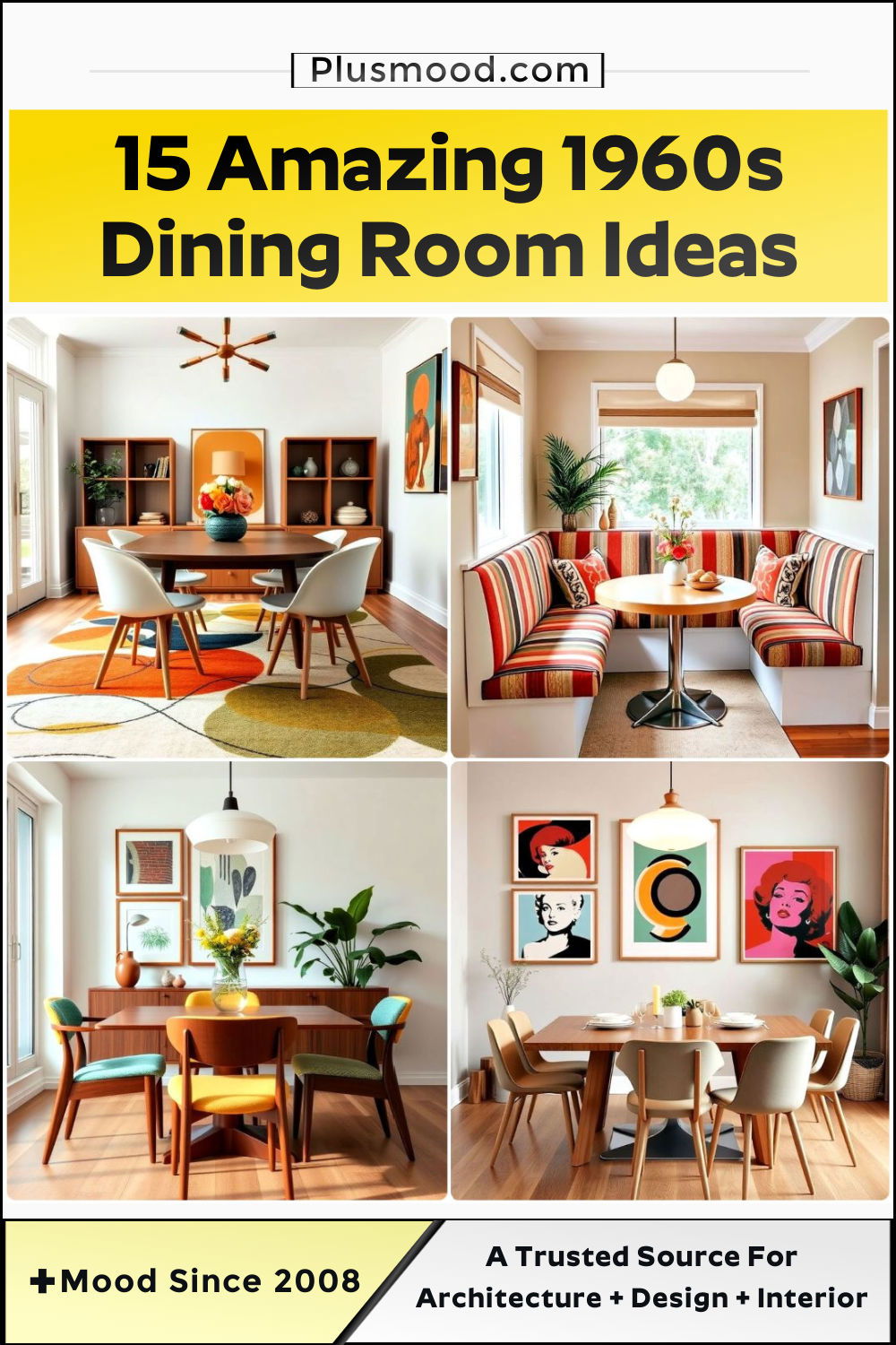 1960s dining room ideas