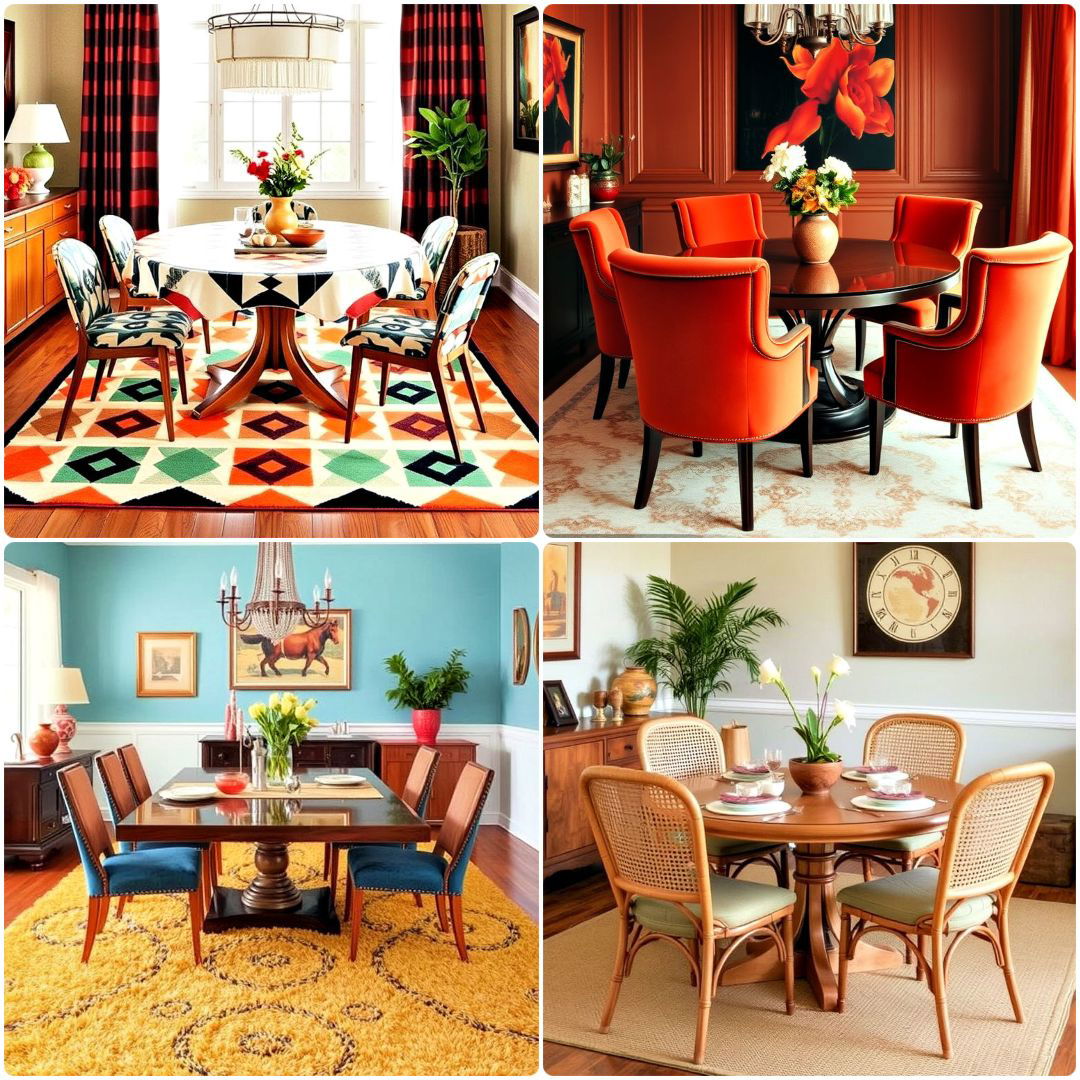 70s dining room design ideas