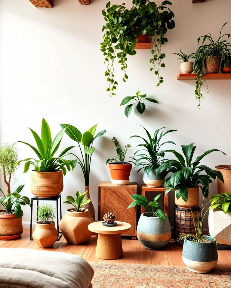 add indoor plants eclectic interiors - 20 Eclectic Interior Design Ideas