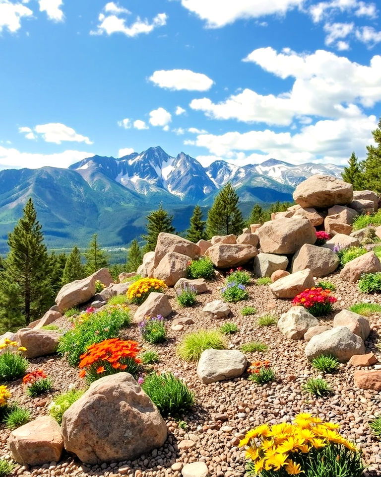 alpine rock garden colorado landscaping - 25 Colorado Landscaping Ideas