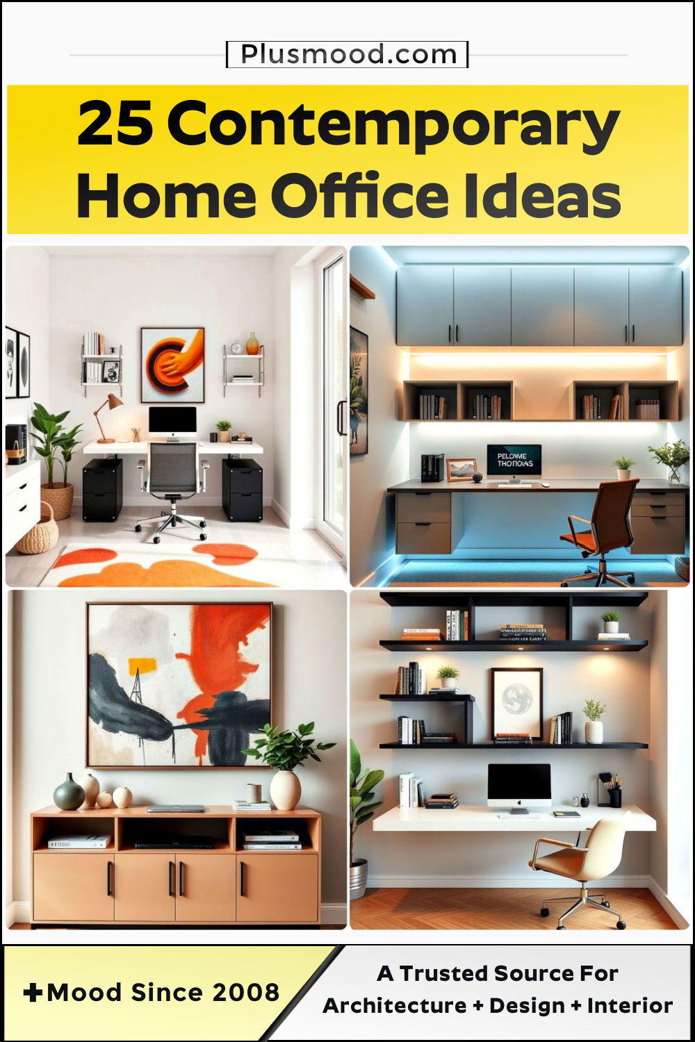 amazing contemporary home office ideas