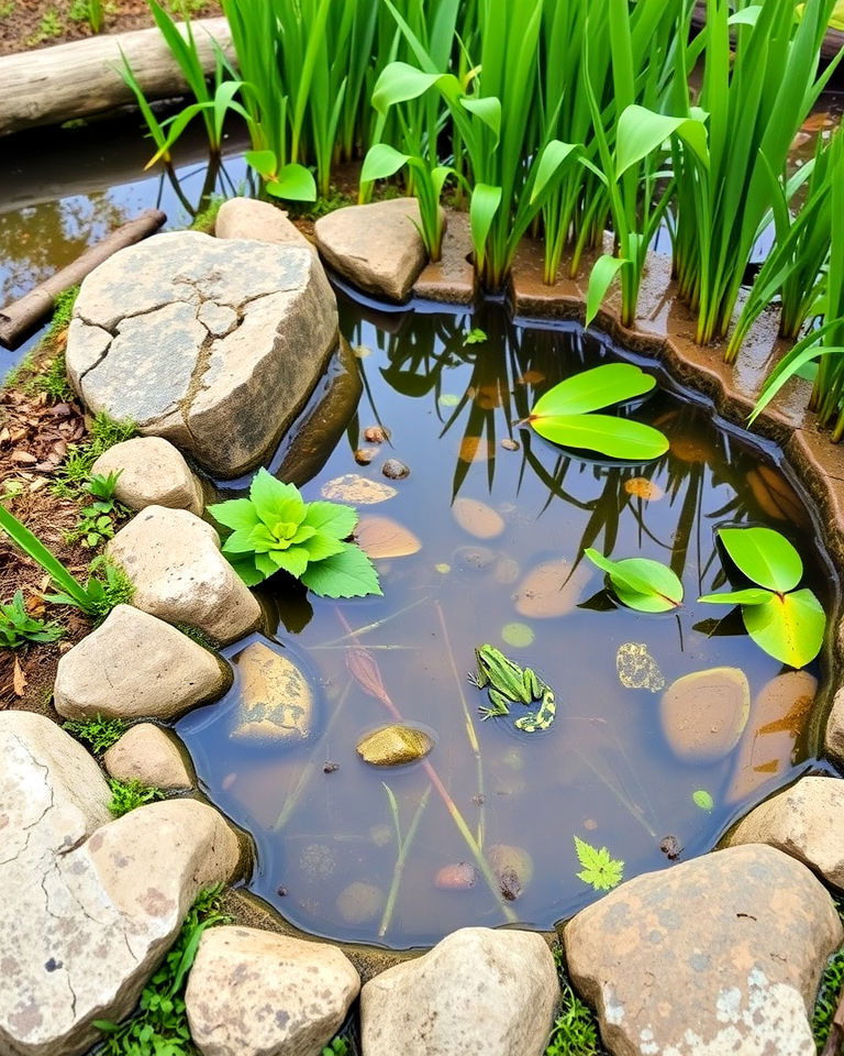 amphibian habitat pond amphibian habitat pond - 15 Farm Pond Ideas