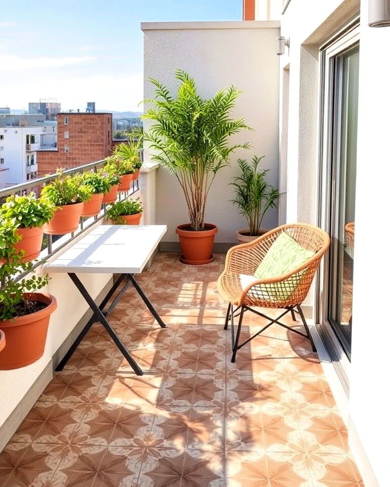 anti fade tiles for balconies - 20 Balcony Tiles Ideas
