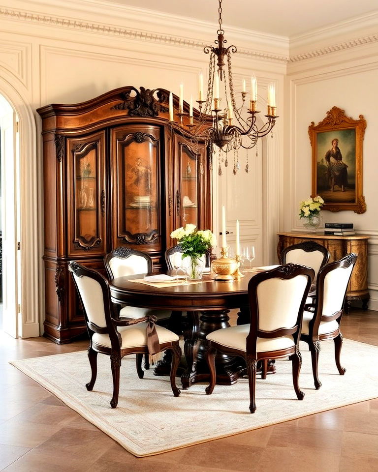 antique style furniture italian interior - 25 Italian Interior Design Ideas