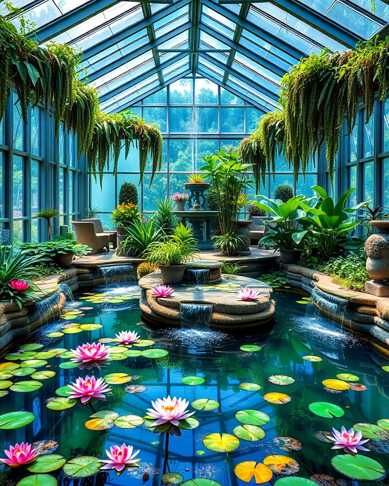 aquatic wonderland into greenhouse - 20 Fantasy Greenhouse Ideas