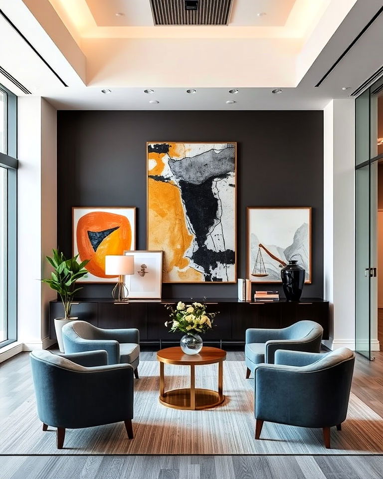 art focused interior design - 15 Law Office Interior Design Ideas