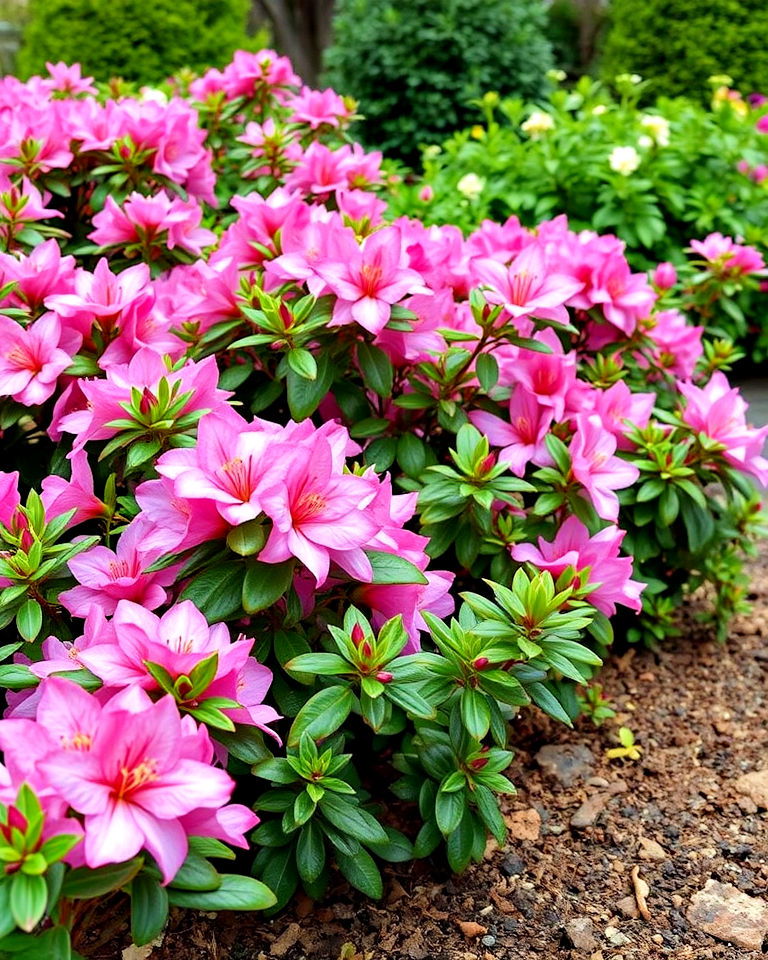 azaleas garden for seasonal blooms - 15 Azalea Garden Ideas