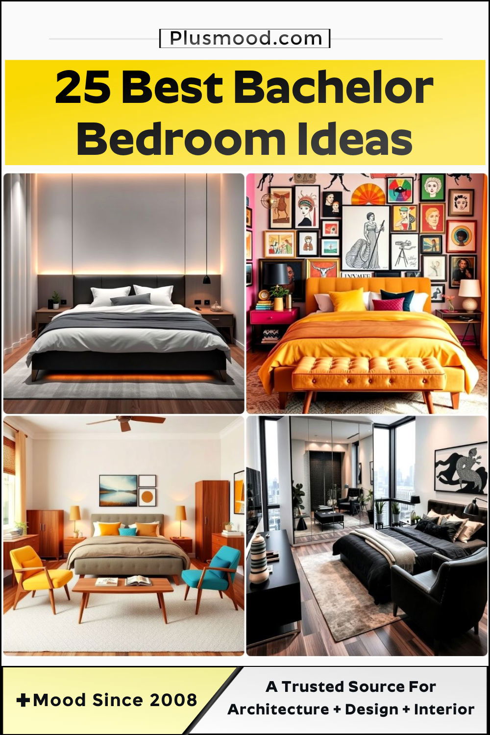 bachelor bedroom ideas to copy