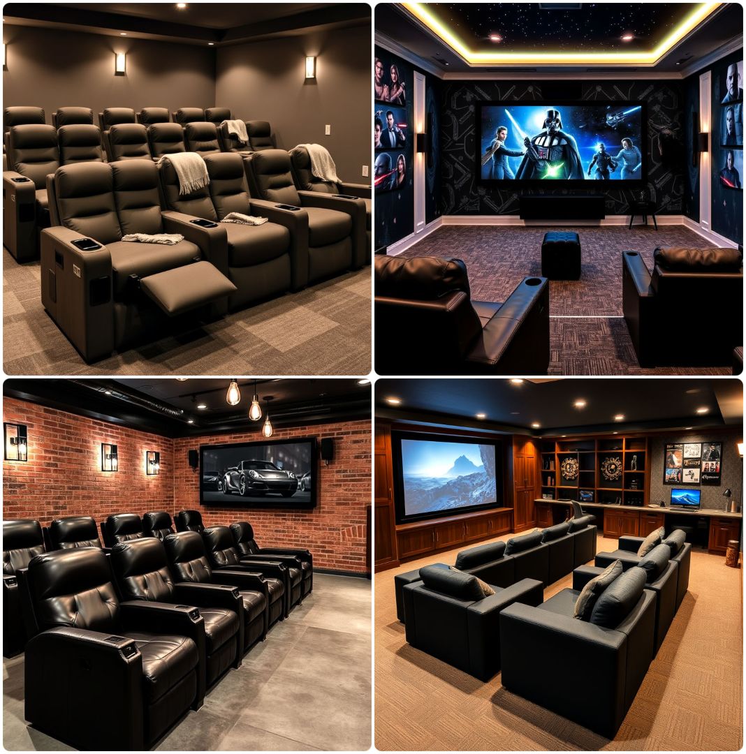 basement home theater ideas