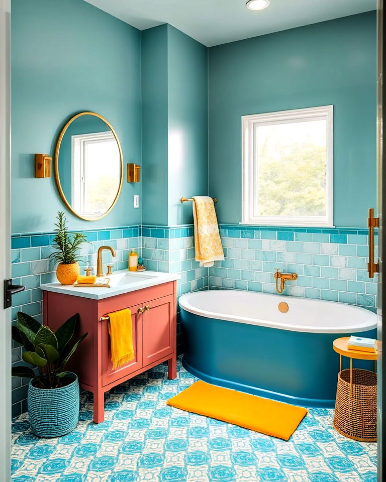 bathroom into a bold design statement - 30 Dream Bathroom Ideas